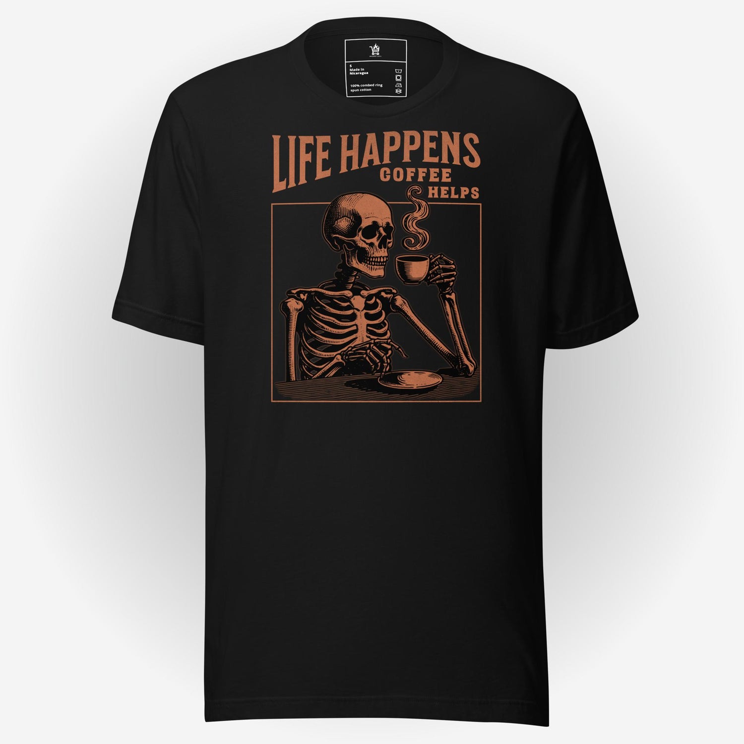 Rockige-Shirts-Rocking Carts-Life Happens-Coffee Helps